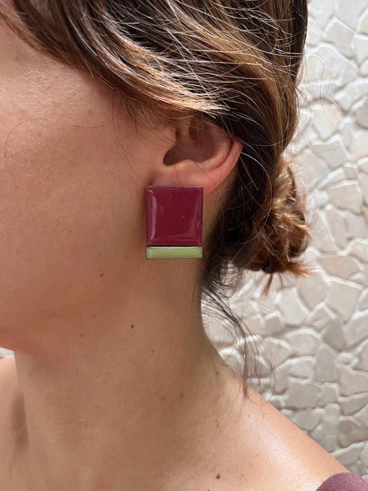 sterling silver earrings rome