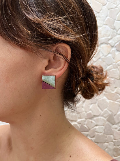 sterling silver earrings barcelona slim
