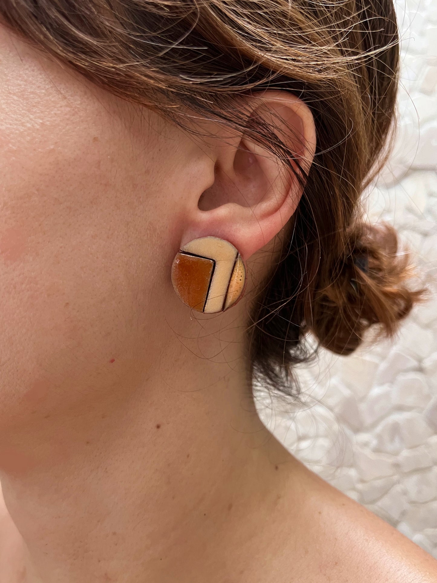 sterling silver earrings amsterdam slim